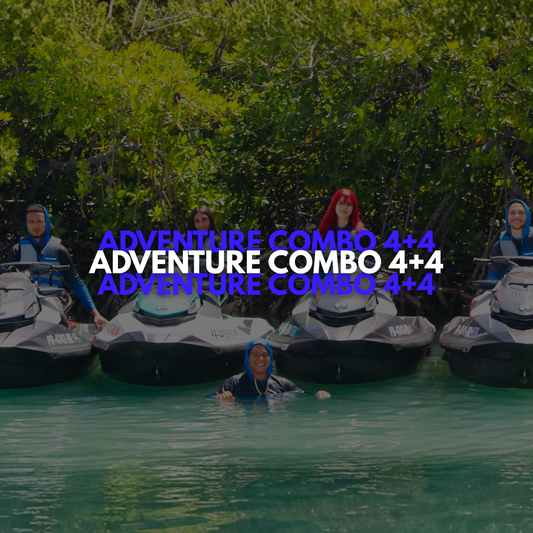 Adventure Combo: 4 Jet Skis + 4 Kayaks